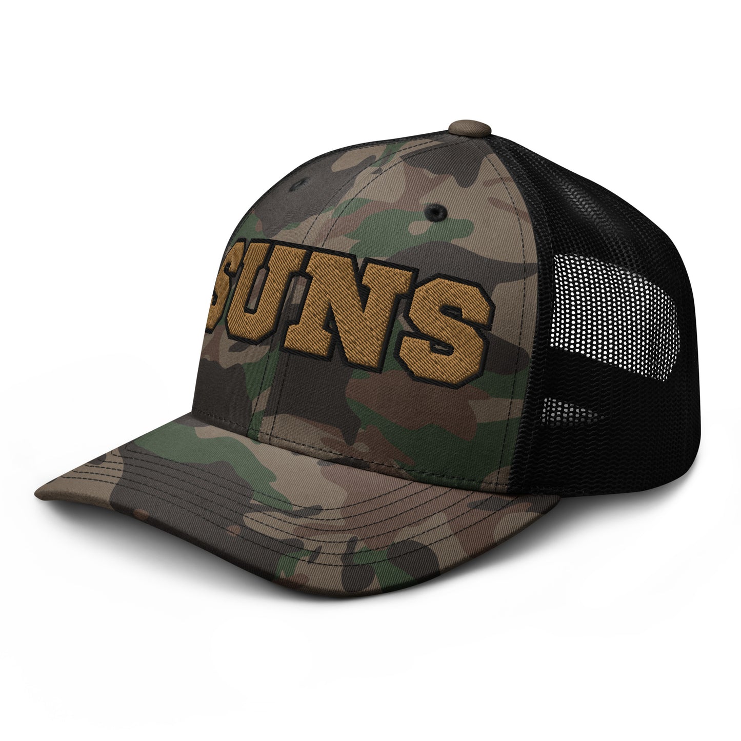 SUNS Camouflage trucker hat