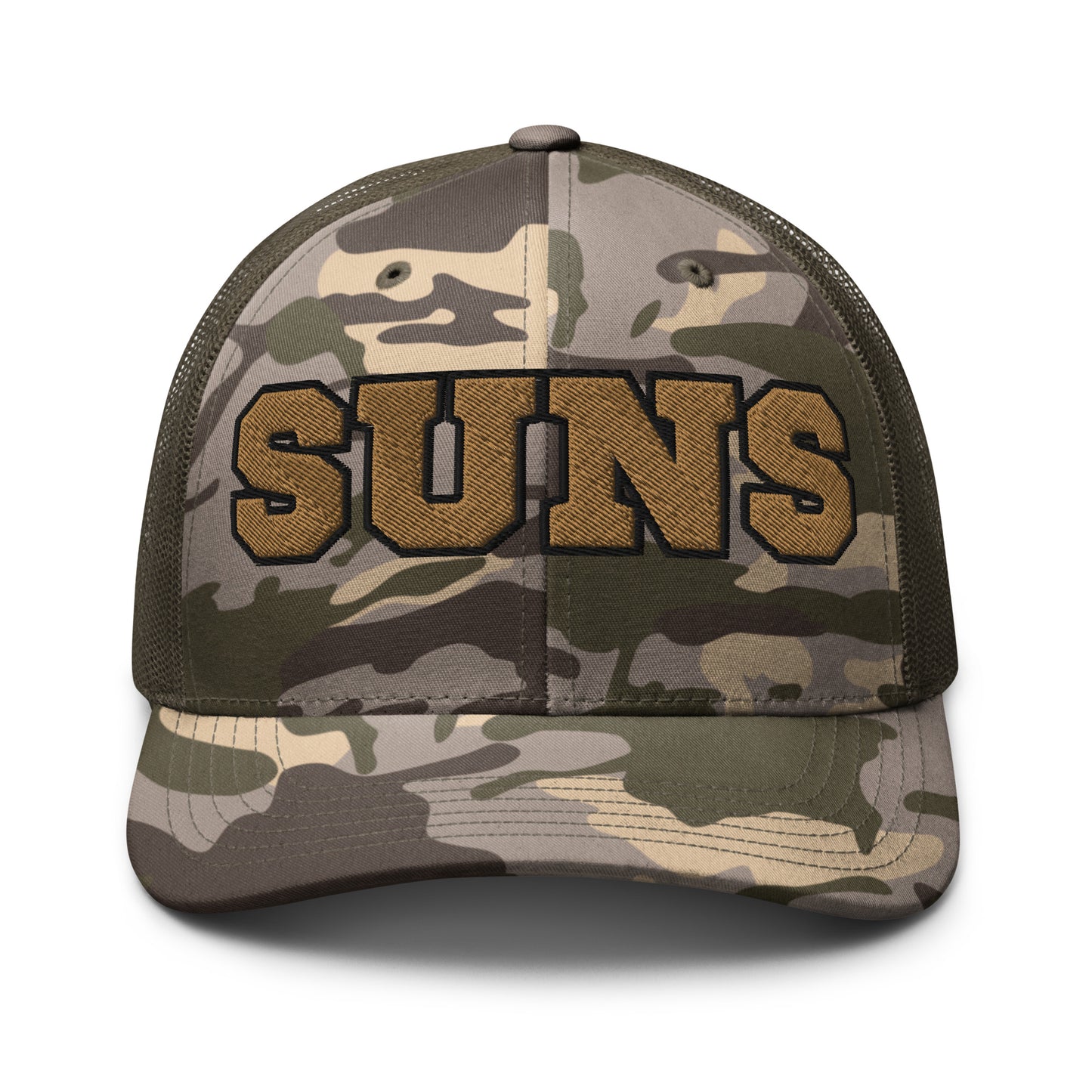 SUNS Camouflage trucker hat