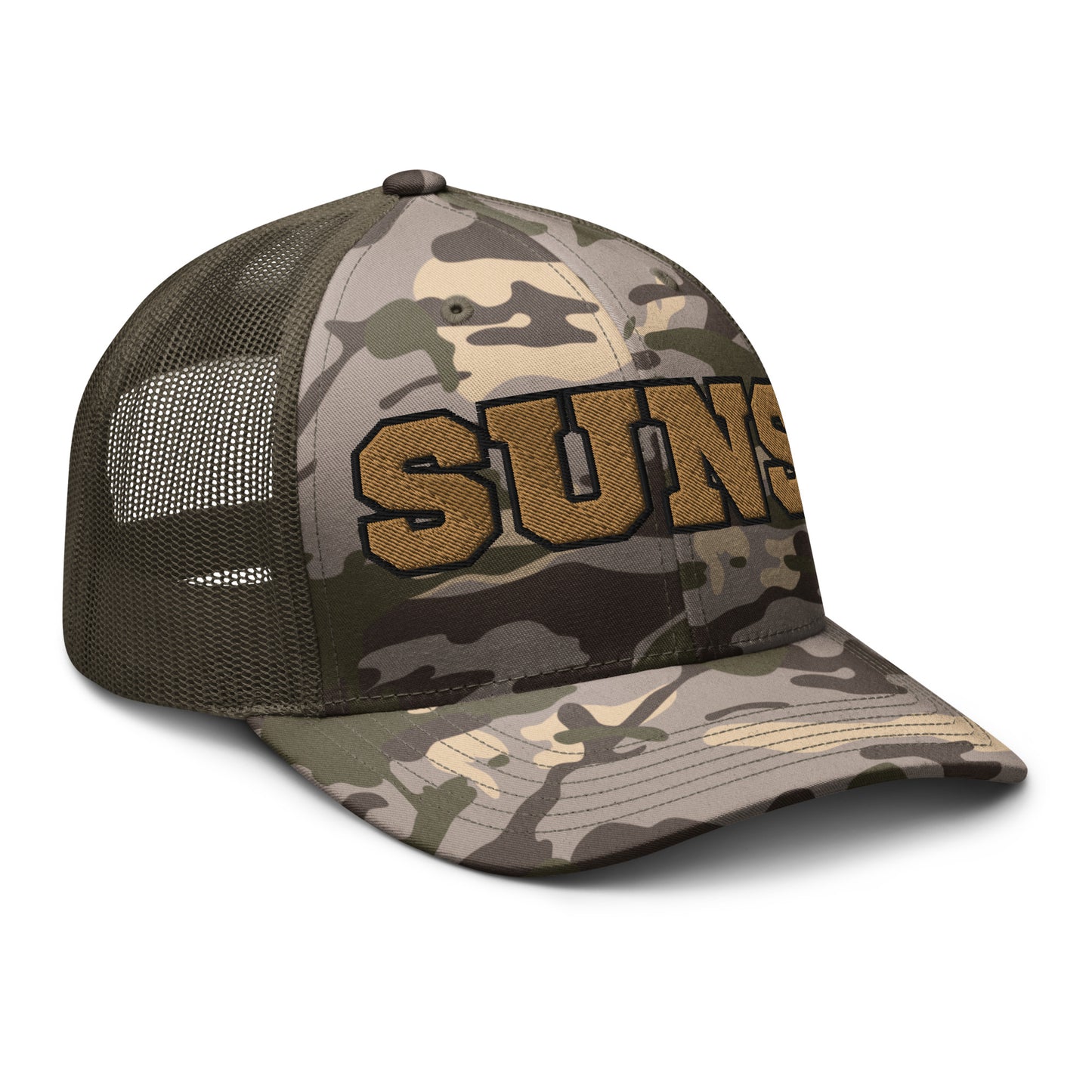 SUNS Camouflage trucker hat