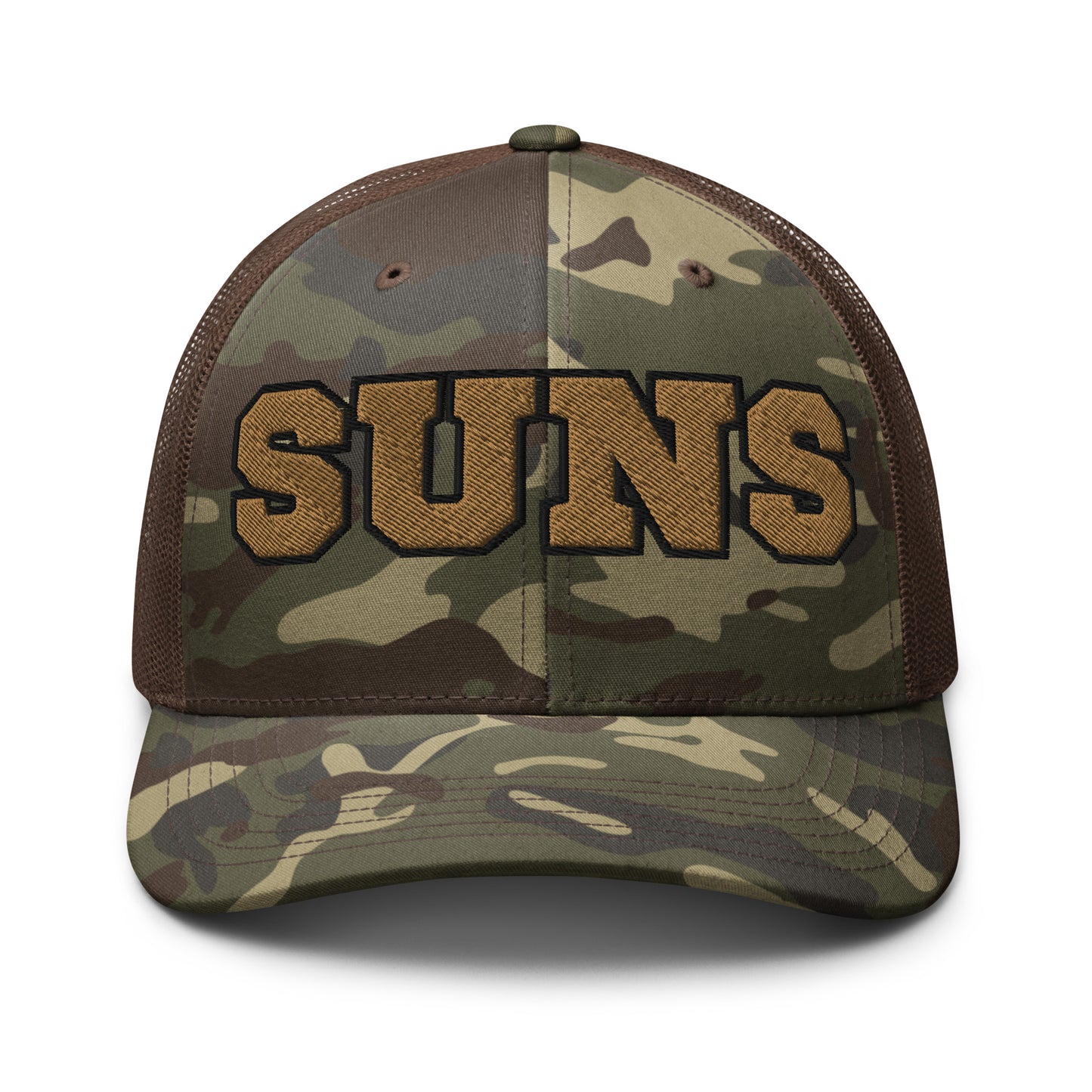 SUNS Camouflage trucker hat