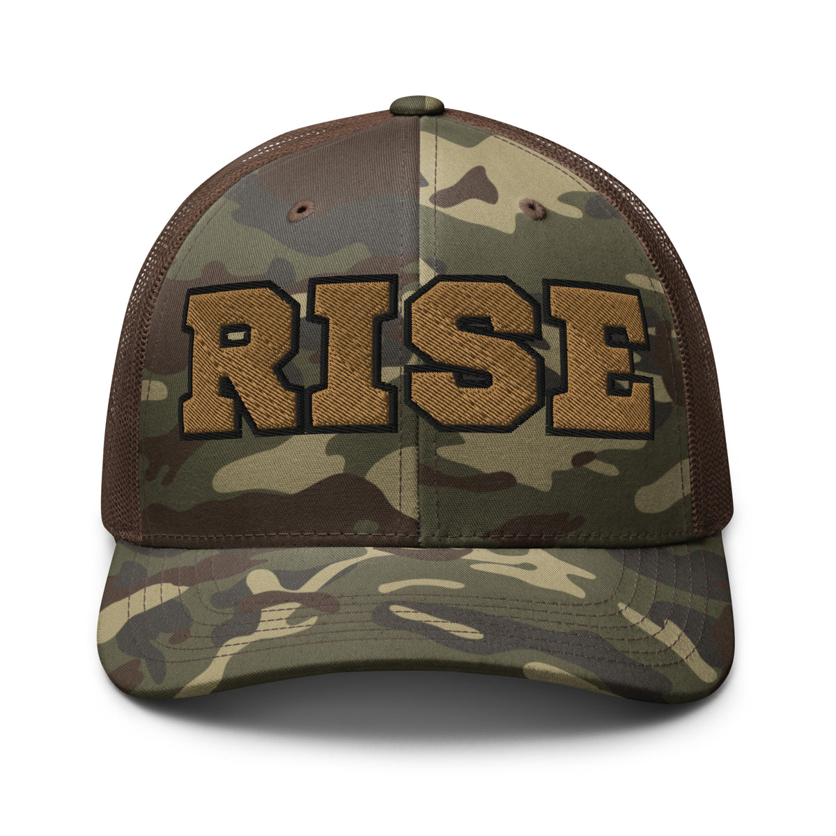 NPRWLR RISE Camouflage Trucker Hat